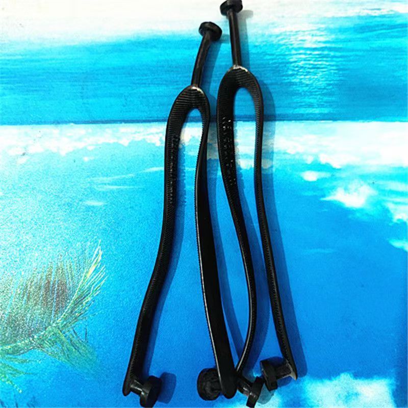 Summer Brazil Flip-flops Strap Replacement Accessories Three-point Slippers Flip-flops Flip-flops Replacement New Rubber Shoelaces for Men and Women