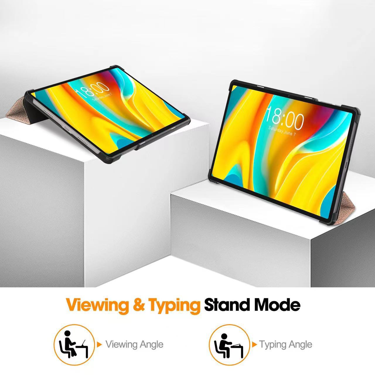 For Teclast T50 Pro Flat Panel Protective Case T50Pro Smart Magnetic Protective Leather Case