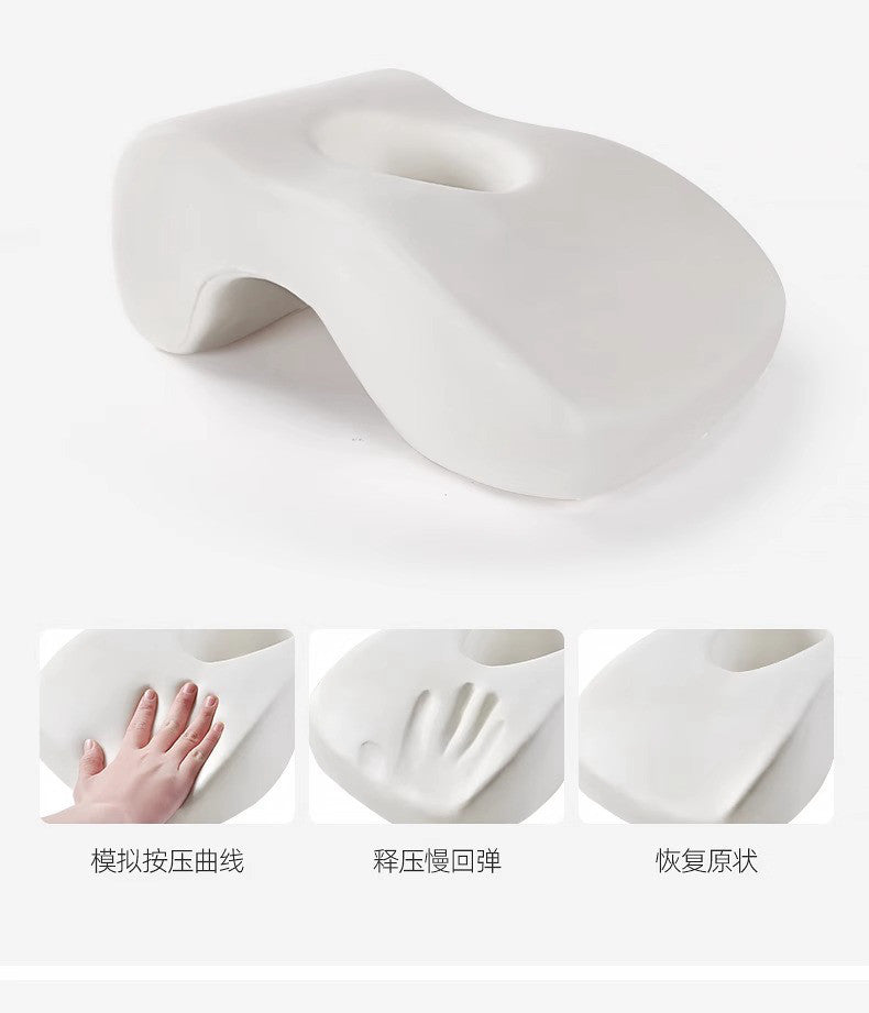 Memory Foam Nap Pillow for Primary School Students, Summer Nap Pillow, Office Desk Removable and Washable Pillow