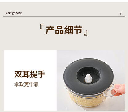 Wireless Electric Food Processor for Home Use, Small Garlic Masher, Vegetable Mincer, Garlic Paste Blender, Baby Food Processor, Garlic Paste Tool