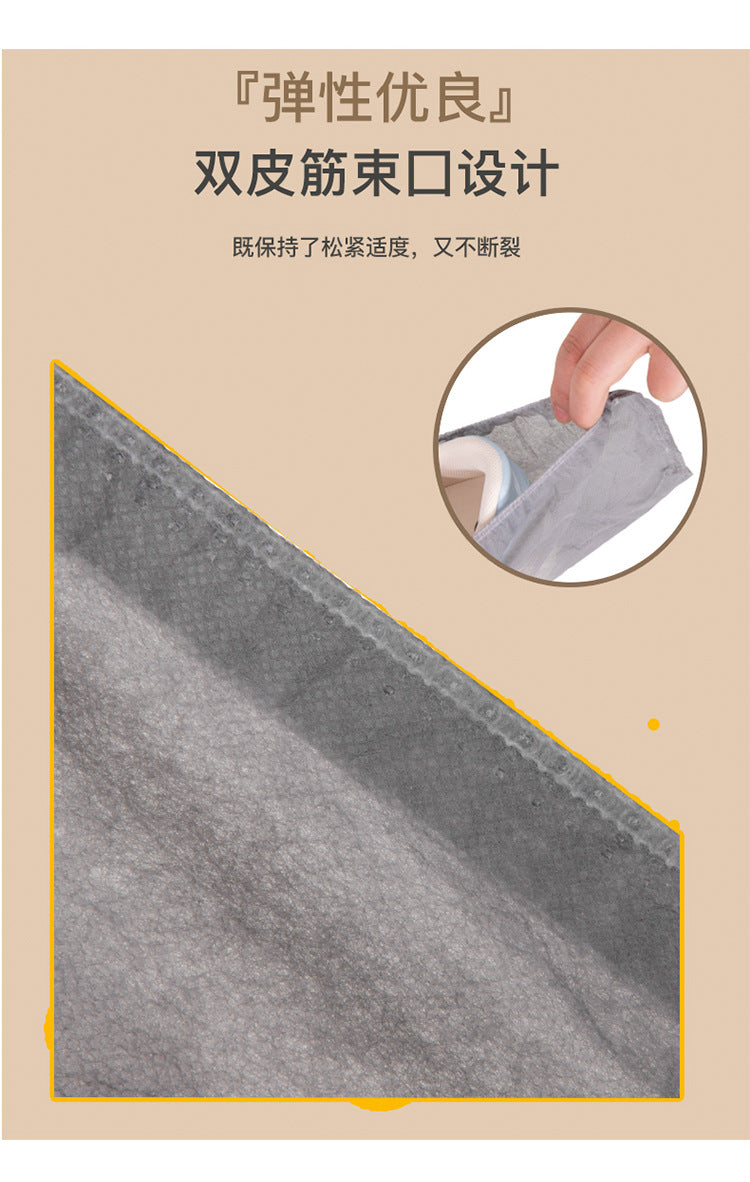 【Factory】Disposable Shoe Covers and Foot Covers, Thickened Version, Non-Slip, Wear-Resistant, Dust-Proof, for Indoor Home Use, Thick Non-Woven Fabric, Wholesale