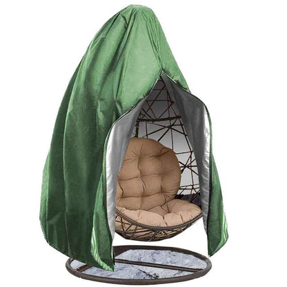 Hanging Egg chair cover eggshell dust cover garden outdoor swing protective cover hanging chair bird nest rattan chair hanging basket cover bird cover