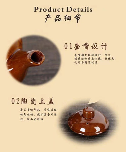 Factory wholesale decocting pot Chinese medicine pot automatic household Li Shizhen medicine pot plug-in decocting Chinese medicine casserole ceramic