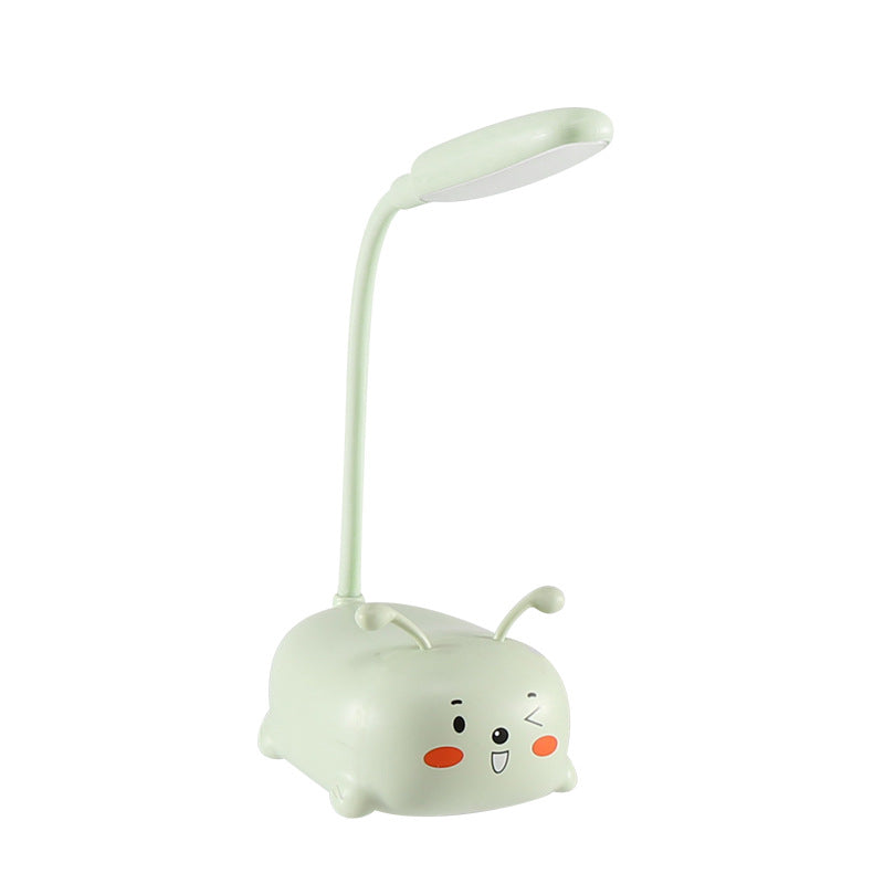 Factory direct creative cute girl heart mini small table lamp led bedroom bedroom bedside eye protection night light