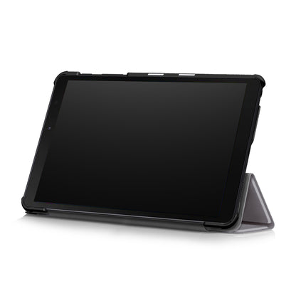 For 2019 Samsung Tab A 8.0 with S pen P200/P205 Flat Leather Case