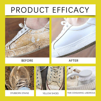 Jaysuing Shoe Cleaning Paste Gentle Cleansing, Removes Dirt, Prevents Dust, Renews Shoes, Universal Cleaning Paste