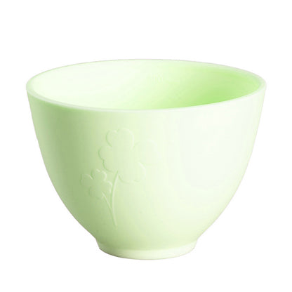 Silicone Mask Bowl, Soft Mask Bowl, Spoon Stick, Mixing Tool, Three-Piece Set, Scraper, Beauty Salon Facial Spa Special
