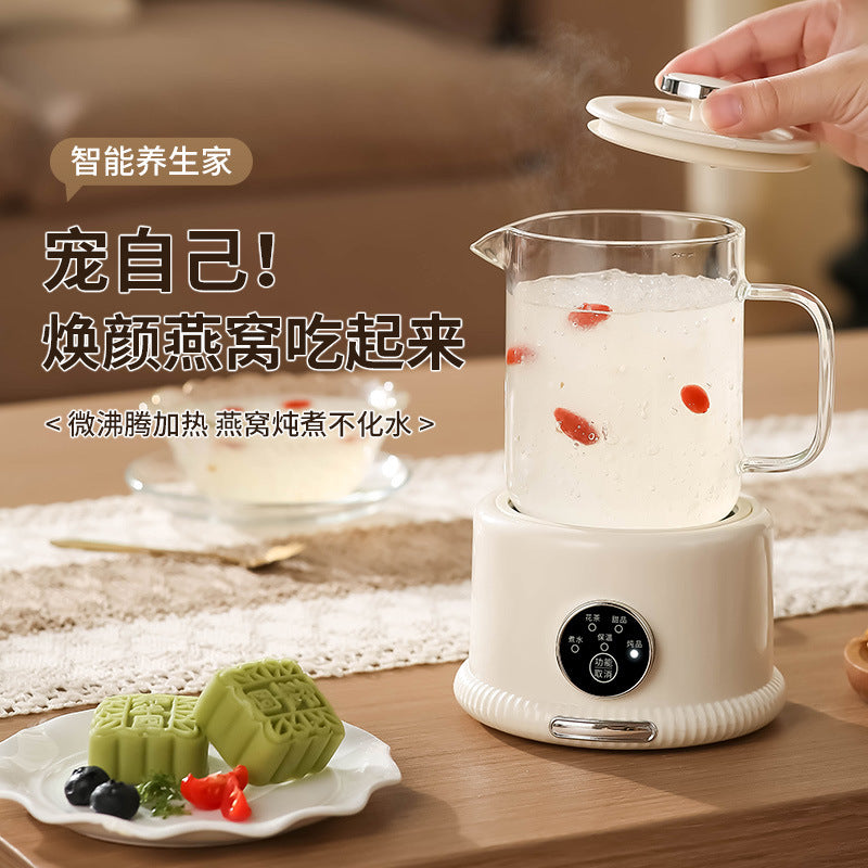 Factory Direct Sales Gift All-Glass Multi-Functional Home Small Office Mini Health Pot Health Cup Boiling Cup