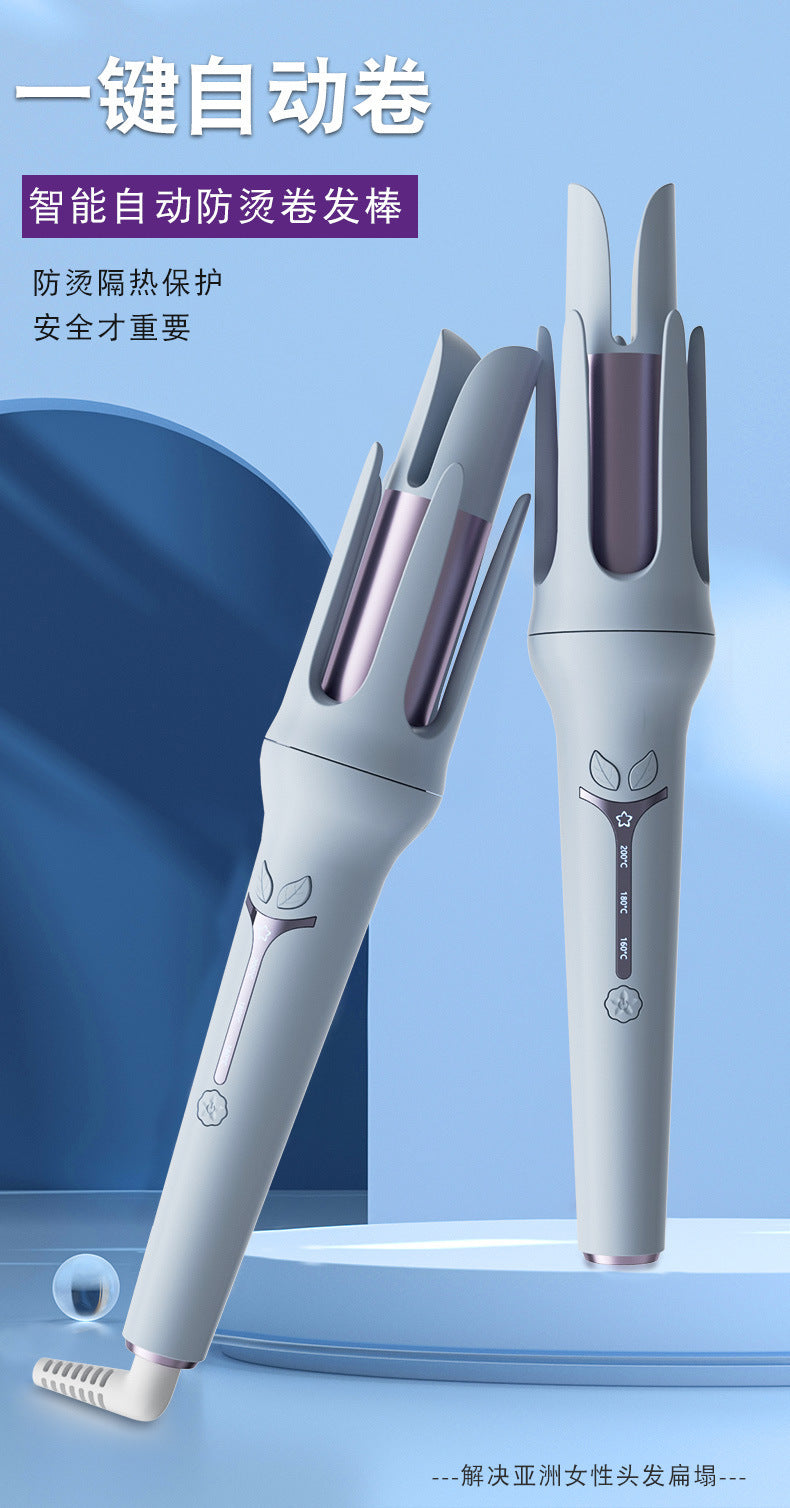 Foreign trade cross-border 32m full-automatic curling iron negative ion does not hurt hair groove electric curling iron perm female big wave