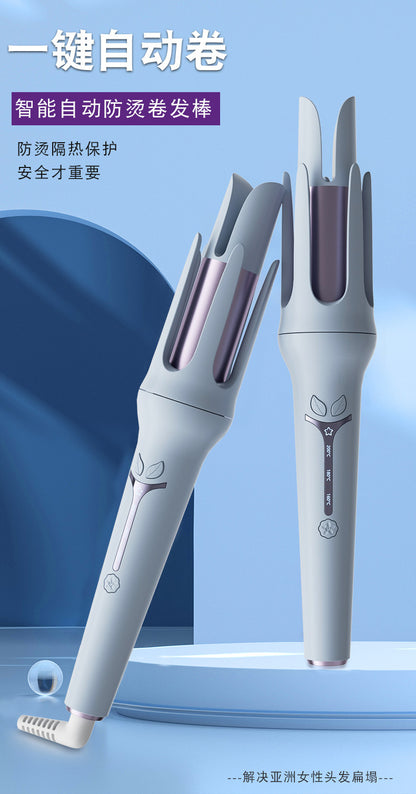 Foreign trade cross-border 32m full-automatic curling iron negative ion does not hurt hair groove electric curling iron perm female big wave