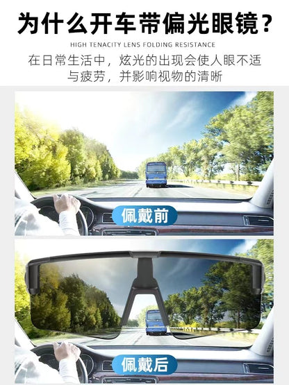 BLOCKMAN Cycling Glasses Polarized Color Changing Goggles Myopia Glasses UV-proof Outdoor Sunglasses for Men and Women