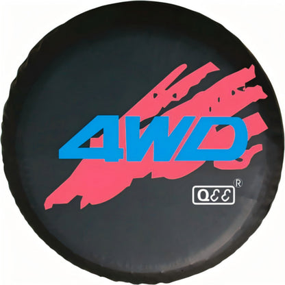 Source factory car tire protective cover tire cover spare tire cover protective cover thickened tire cover all black tire cover