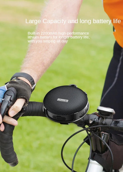New Inwa Mz-500 Wireless Cycling Bluetooth Speaker Portable Outdoor Tws Stereo Subwoofer Card