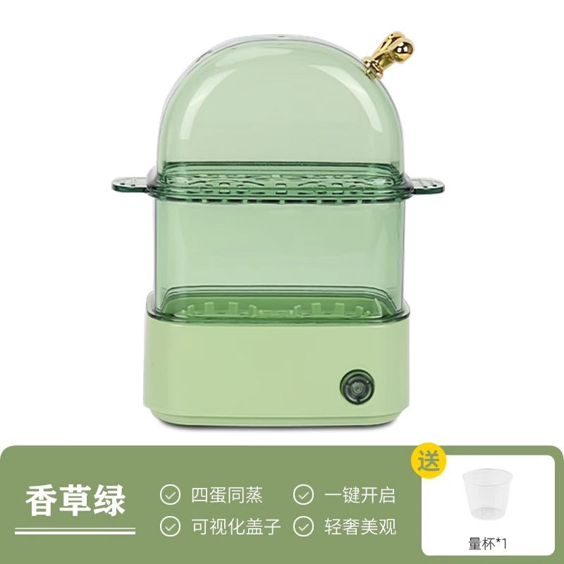 Egg steamer 2024 new can be scheduled to time a person egg cooker automatic power-off household mini small smart