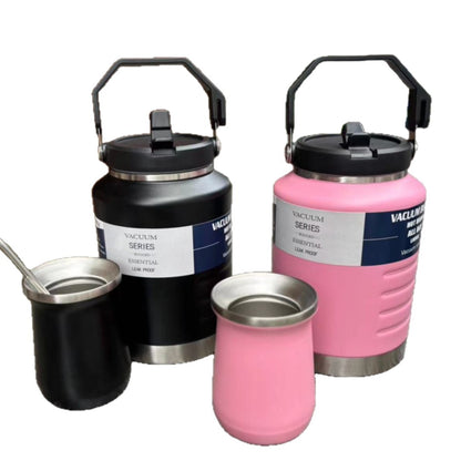 Large Capacity Outdoor Insulated Thermos Cup with 304 Stainless Steel Liner for Fitness, Suitable for South America, Europe, and America