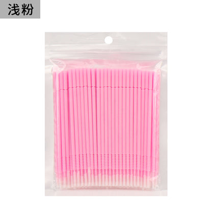New wholesale long head cotton swab eyelash tattoo nail cleaning cotton swab eyelash disposable long thread cotton swab