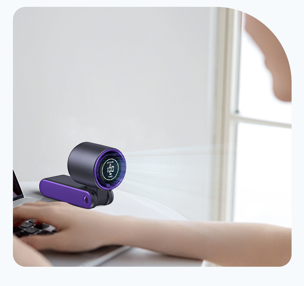 Cross-Border New T15 High-Speed 100-Speed Foldableing Handheld Fan USB Charging Hanging Neck Portable Violent Turbine Fan