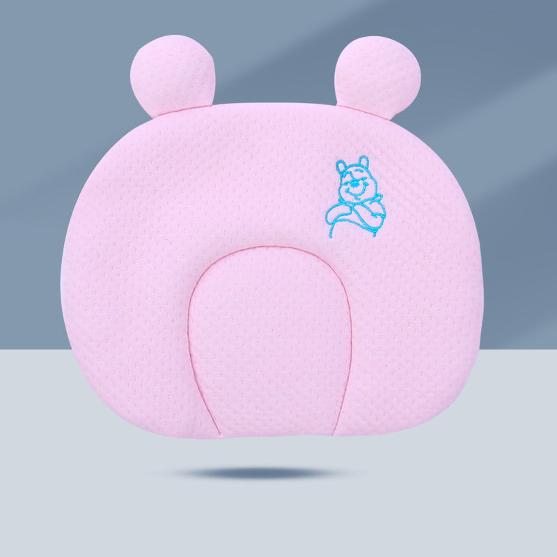 Baby Pillow, Baby Latex Pillow, Washable Imitation Eccentric Head Correction Head Shape, Breathable Newborn Shaping Pillow, Available in All Seasons