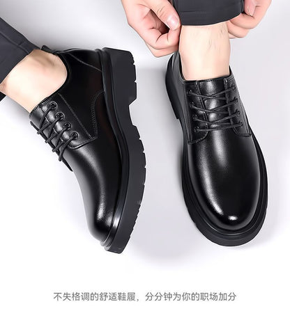 [100% full cowhide] special clearance processing leather shoes men's shoes genuine leather soft bottom non-slip business casual shoes
