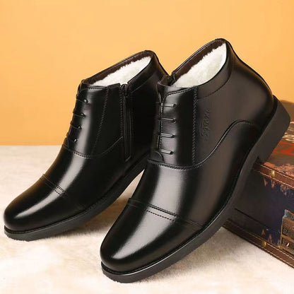 Special clearance men's cotton shoes men's thick cotton shoes anti-freezing warm casual middle-aged and elderly two cotton shoes special clearance