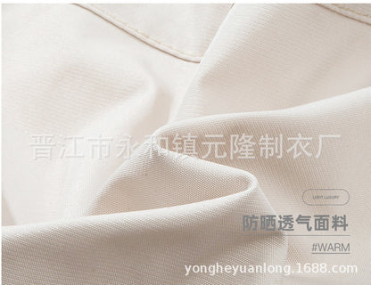 Cross-Border Summer Cooling Air-Conditioning Clothing with Fan Refrigeration Workwear Outdoor Heatstroke Prevention Fan Clothing Men's Labor Protection Clothing Work Clothes