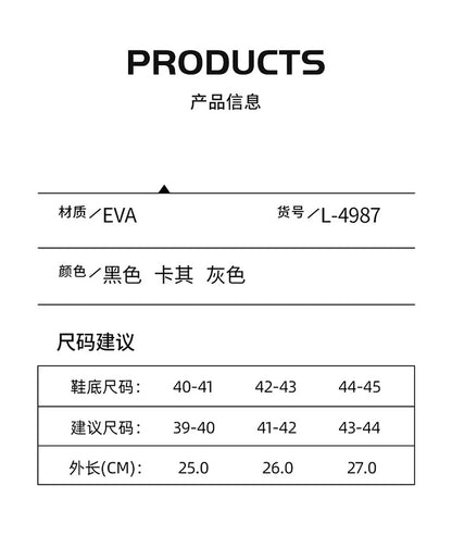Croc Shoes Men's Summer Outer Wear for Commuting and Driving 2025 New Popular Anti-Slip Summer Eva Sandals That Feel Like Stepping on Shit