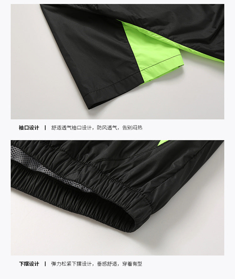 Summer new short-sleeved heatstroke prevention and cooling with fan air conditioning clothing men's work charging refrigeration welder cooling overalls