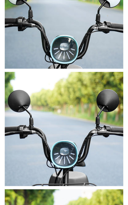 Electric Car Rearview Mirror battery car reflector scooter reversing short lever bicycle wide angle applicable to yadiaima