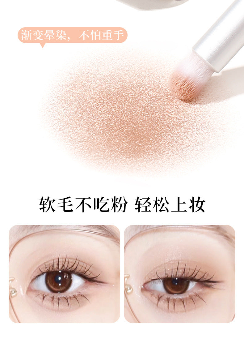 Xixi light feather round dizziness dye brush concealer brush does not eat powder does not card line concealer eyeliner lip brush foundation brush makeup