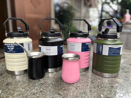 Large Capacity Outdoor Insulated Thermos Cup with 304 Stainless Steel Liner for Fitness, Suitable for South America, Europe, and America