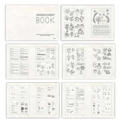 Cross-Border Popular Original Stitchbook Needlework Handmade Embroidery Needlework DIY Embroidery Book Embroidery Material Kit