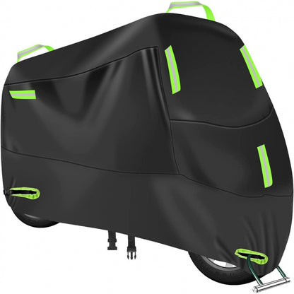 Motorcycle cover rainproof sunscreen 210D car jacket cover thickened Oxford cloth dust cover built-in anti-theft buckle car jacket cover