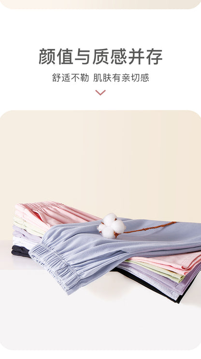 Women's Pajama Pants Summer Three-Quarter Pants Pure Cotton Thin Large Size Home Pants Large Pants Home Pants Loose Factory Wholesale