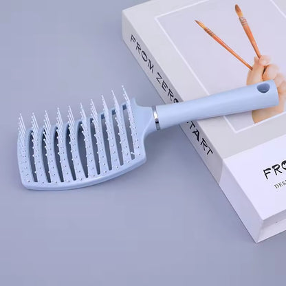 Comb Women's Household Portable Straight Hair Comb Airbag Comb Men's Curly Hair Massage Meridian Fluffy Hollow Cleaning