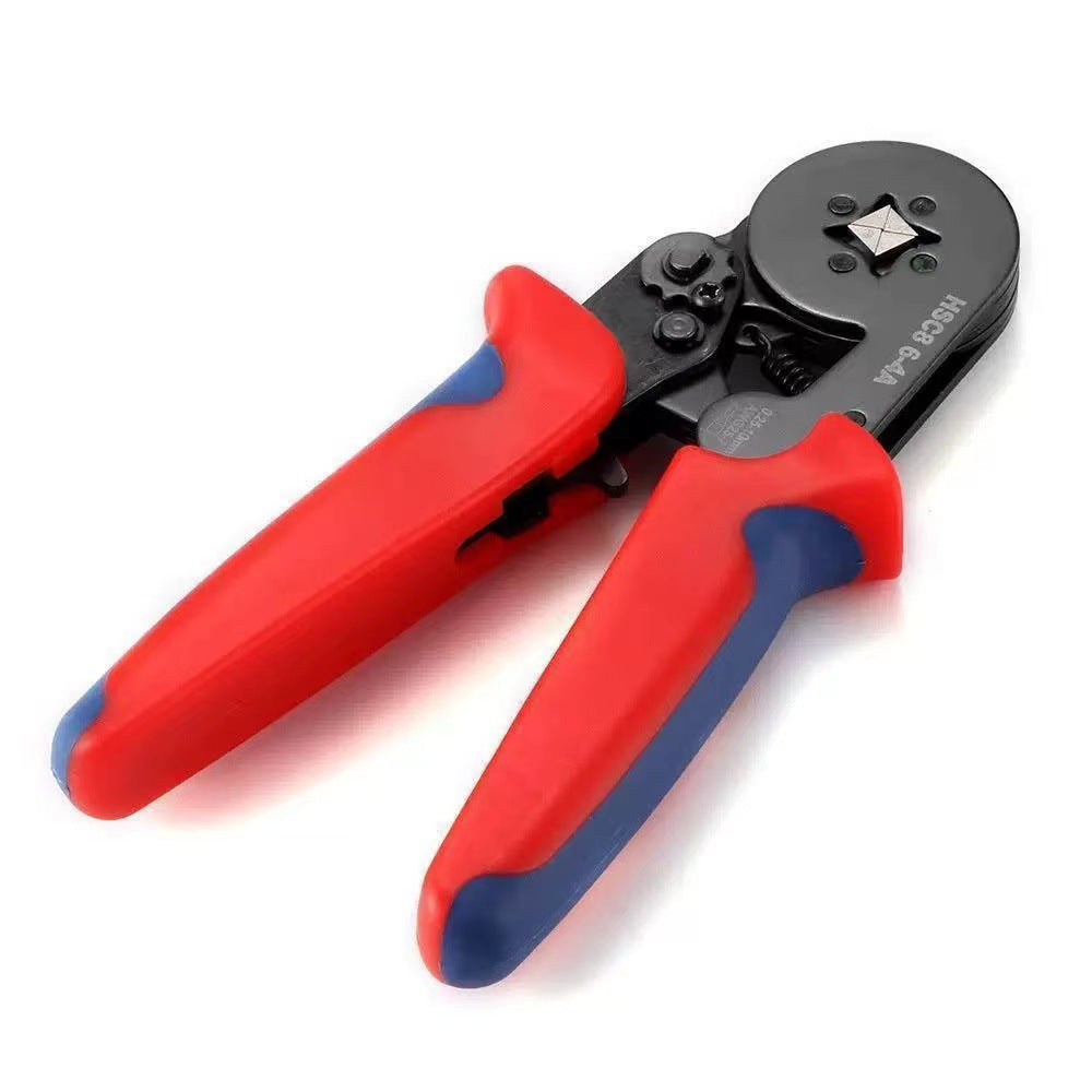 Quadrilateral Pliers Tube Type Pier Crimping Pliers Hsc8 6-4 Pin Type Terminal Crimping Cold-Pressed Terminal Crimping Pliers