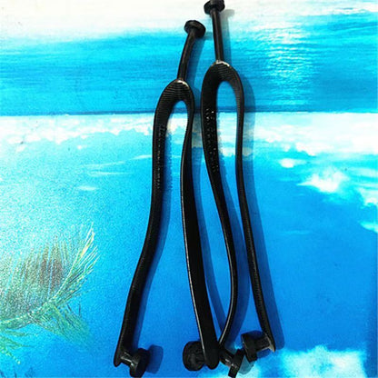 Summer Brazil Flip-flops Strap Replacement Accessories Three-point Slippers Flip-flops Flip-flops Replacement New Rubber Shoelaces for Men and Women