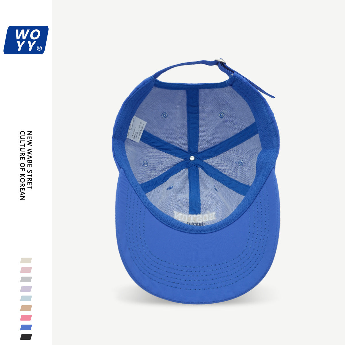 Boston Quick-Dry Baseball Hat Summer Super Fire Outdoor Sun Hat Korean Ins Soft Top Breathable Cap