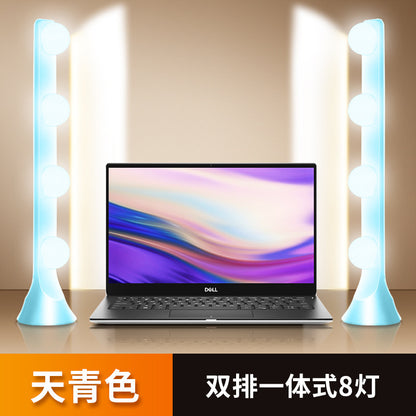 Live fill light anchor desktop makeup dedicated double row LED beauty skin rejuvenation professional live studio video background