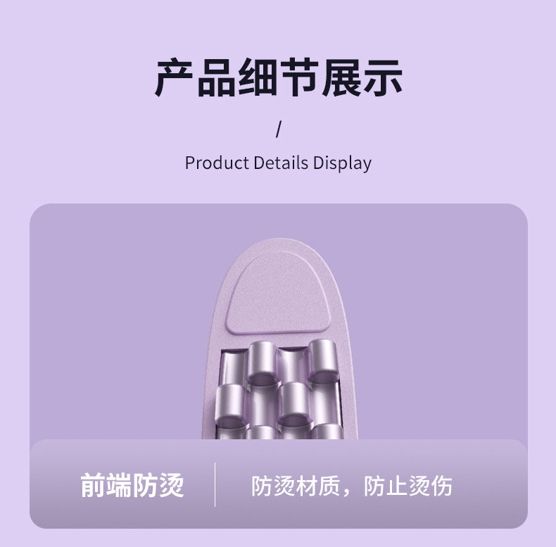 Arc Teeth Fluffy Splint Tin Paper Perm Pad Hair Short Small Lazy Man Artifact Male Hair Root Ironing Iron Curling Rod Female