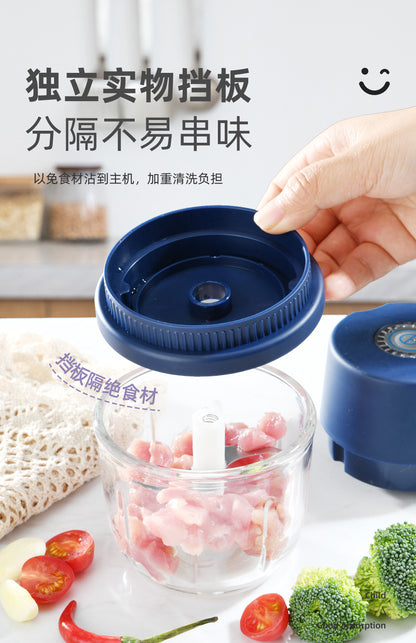 Kraft Xingchen Wireless Electric Garlic Packer Garlic Packer Garlic Pepper Kitchen Household Meat Gracker Cooking Machine