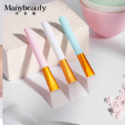 Silicone Mask Bowl, Soft Mask Bowl, Spoon Stick, Mixing Tool, Three-Piece Set, Scraper, Beauty Salon Facial Spa Special