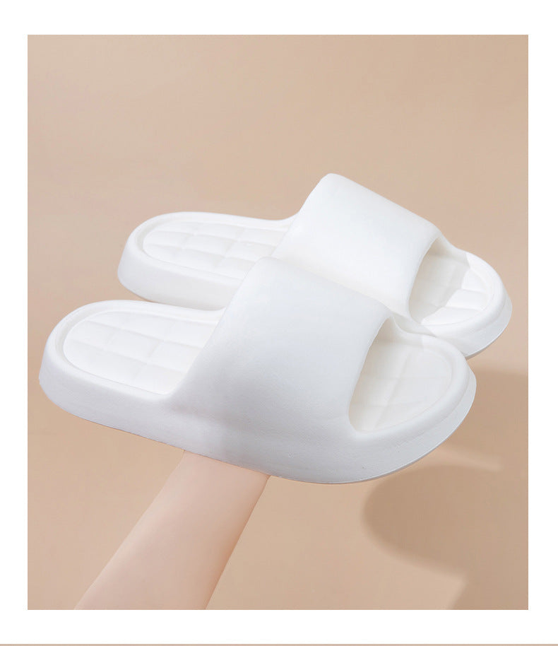 Stepping on excrement feeling sandals and slippers women's summer new home non-slip bathroom home men's eva cool tray factory wholesale cross-border