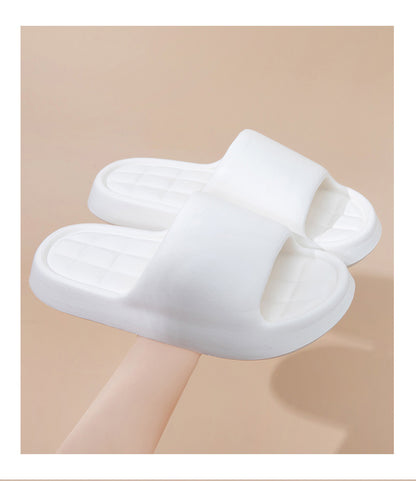 Stepping on excrement feeling sandals and slippers women's summer new home non-slip bathroom home men's eva cool tray factory wholesale cross-border