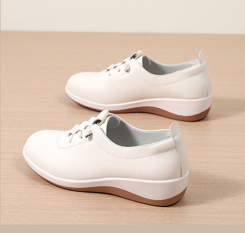 Casual Shoes, Walking Shoes, Mom Shoes, Shoes for Middle-Aged and Elderly People That Don'T Tire Your Feet, Spring and Autumn Women's Shoes, 2025 New Style Single Shoes