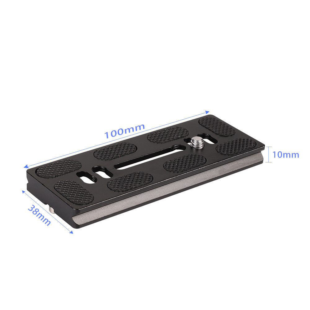 Wholesale Slr Quick Release Plate Camera Aluminum Alloy Pu60 Base Ptz Pu Base Plate Universal Quick Release Plate Quick Release Seat