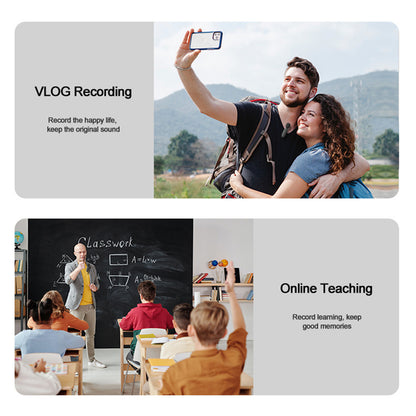 Cross-border new wireless collar clip microphone factory portable audio video recording mini K1 microphone