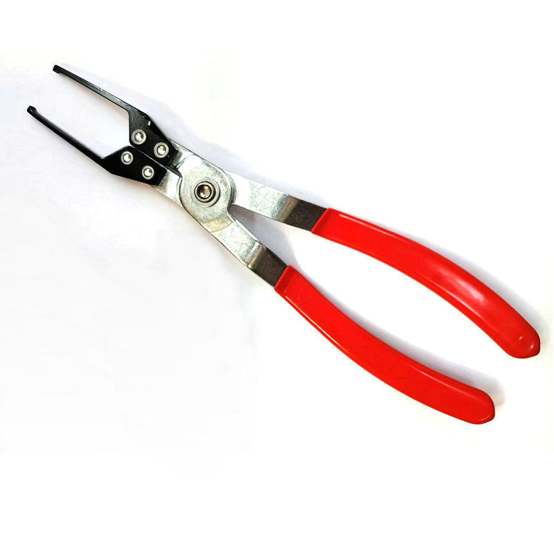 Red and black elbow 60 degree power-off pliers bolt pliers multi-purpose pliers car oil pipe separation harness pliers cross-border pliers
