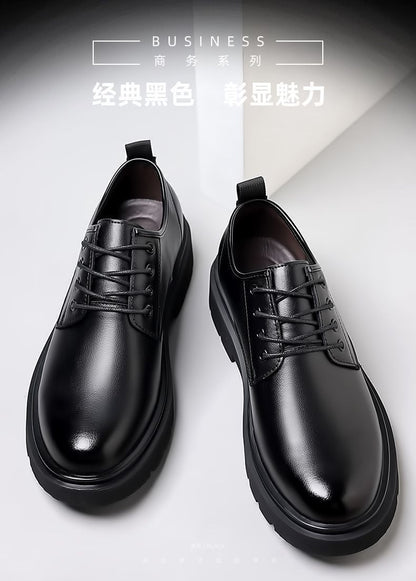 [100% full cowhide] special clearance processing leather shoes men's shoes genuine leather soft bottom non-slip business casual shoes