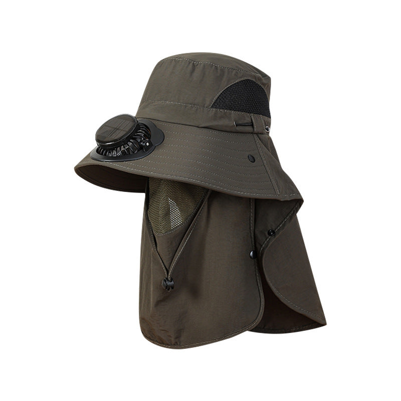 New Sun Hat for Men and Women in Summer, Uv Protection, Neck Protection, Sun Protection, Solar Fan Hat, Outdoor Mountaineering Fisherman Hat