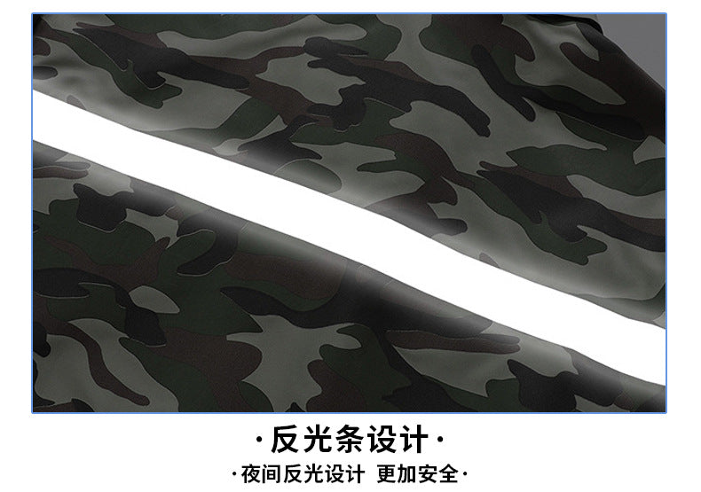 Cross-Border Cooling Air-Conditioning Clothing with Reflective Strips and Fan Cooling Clothing for Men and Women Labor Protection Summer Outdoor Work Clothes